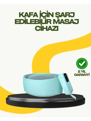 ® Isıtmalı Baş Masaj Aleti Rahatlatıcı ve Stres Giderici Tasarım