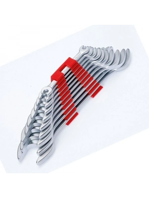 ® İzeltaş 0100 İki Ağız Anahtar Takımı Kısa Boy 12 Parça