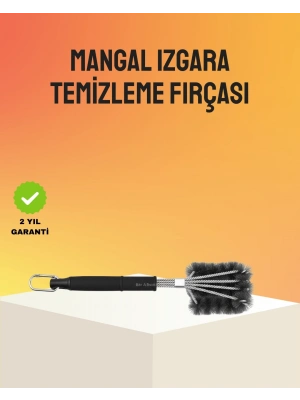 ® Izgara ve Barbekü Temizleme Fırçası Dayanıklı Tasarım