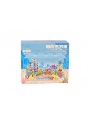 JK8311 AKVARYUM 597 PARÇA BLOCK OYUNCAK