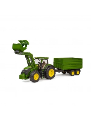 ® John Deere 7R 350 Kepçeli Traktör Ve Römork BR03155