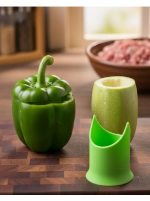 ® Kabak ve Biber Oymaya Uygun Hijyenik İç Temizleme Aparatı