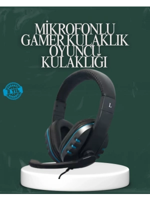® Kablolu Gaming Headset – Net Ses Ayrımı ve Ayarlanabilir Konfor