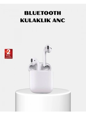 ® Kablosuz ANC Kulak Üstü Kulaklık – Gürültü Engelleme, Mikrofonlu
