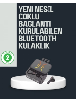 ® Kablosuz Bluetooth 5.0 Kulaklık – 300mAh Şarj Kutusu