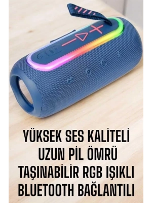 ® Kablosuz Bluetooth Hoparlör Uzun Pil Ömrü Taşınabilir