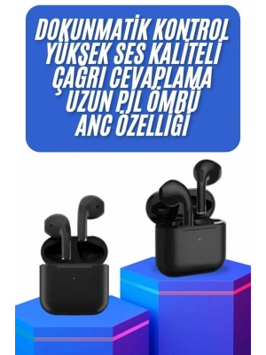 ® Kablosuz Bluetooth Kulaklık TWS Pro5 Kulaklık ANC Özelliği Dokunmatik Kontrol