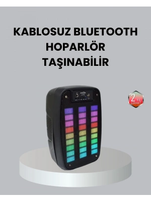 ® Kablosuz Bluetooth Müzik Cihazı – 2 Saat Batarya Süresi, Şık ve Taşınabilir