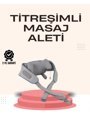 Kablosuz Boyun ve Omuz Masaj Aleti | Isıtmalı ve Yoğurmalı