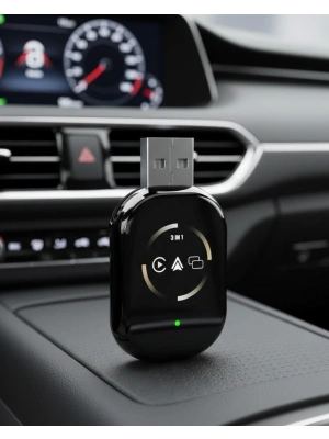 ® Kablosuz CarPlay Android Auto Adaptörü Otomatik Eşleşme