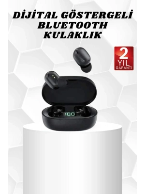 ® Kablosuz TWS Kulaklık Kulak İçi Mikrofonlu Bleuetooth Kulaklık Yüksek Ses Kaliteli