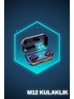 ® Kadınlar İçin 3 Kordonlu Akıllı Saat ve Dijital Göstergeli Powerbankli Bluetooth Kulaklık Dokunmatik Kontrol