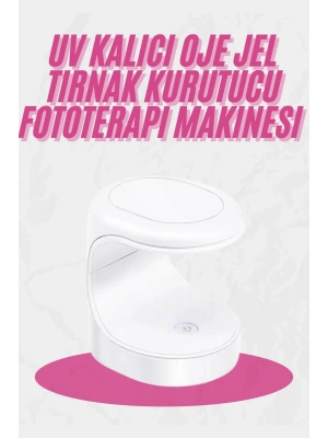 ® Kalıcı Oje Kurutucu Mini UV Işınlı Taşınabilir Hızlı ve Pratik Oje Kurutucu