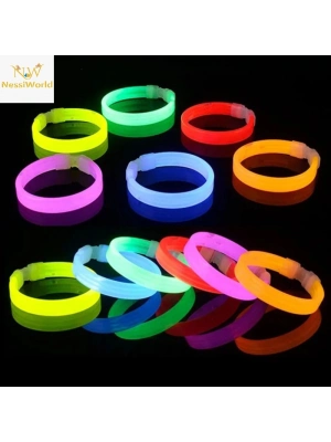 Kalın Bileklik 12’li Set | Baskıya Uygun Renkli Model