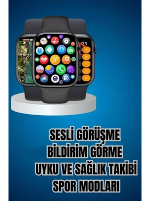 ® Kaliteli Akıllı Saat ve Kaliteli Bluetooth Kulaklık ANC Özelliği Uzun Pil Ömrü