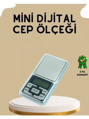® Kapaklı Dijital Cep Terazisi Hassasiyet 300 Gr