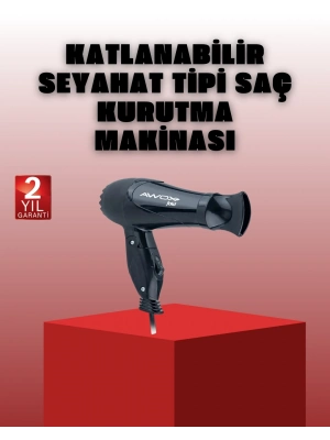 ® Katlanabilir Saç Kurutma Makinesi Seyahat Tipi Taşınabilir Tasarım