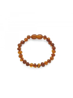 ®  Kehribar Bebek Bilekliği 588 Koyu Bal