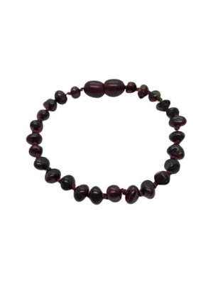 ®  Kehribar Bebek Bilekliği 588 Vişne