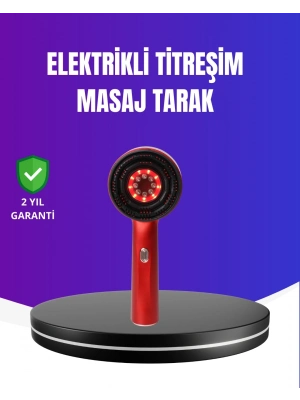 ® Kırmızı Işık Terapi Özellikli Saç Derisi Masaj Tarak Anti Dökülme