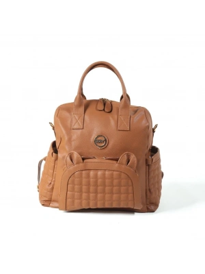 ®   Kitty Deri Anne Bebek Bakım Sırt Çantası 7271 Taba