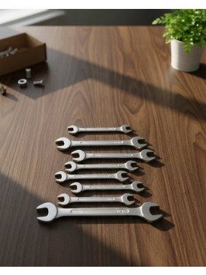 ® Kombine Açık Ağız Anahtar Seti 8 Parça Çok Amaçlı Kullanım