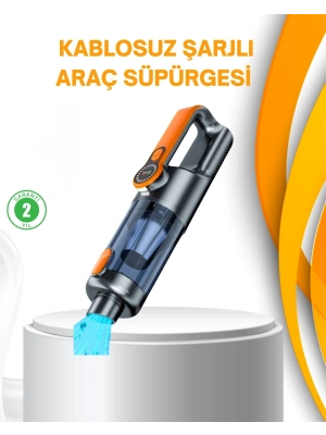 ® Kompakt Şarjlı El Süpürgesi Kuru ve Sıvı Temizlik 5 Aparatlı