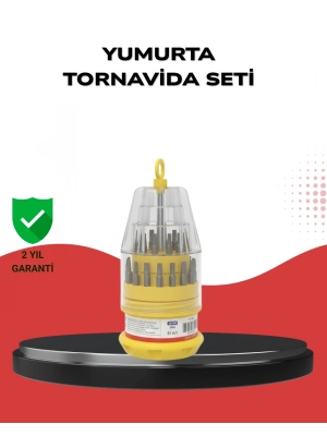 ® Kompakt Tornavida Seti Elektronik Cihaz Tamiri İçin