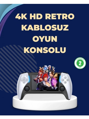® Kompakt ve Hafif Retro Oyun Konsolu 1000 Klasik Oyun Dahil