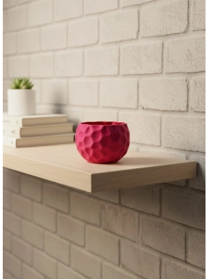 ® Küçük Boy Mor Saksı 5 cm Şık ve Minimal Dekoratif Tasarım