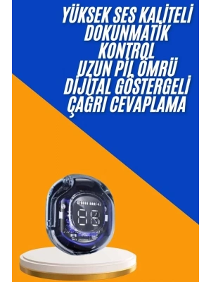 ® Kulak İçi Bluetooth Kulaklık ANC ENC Özellikli Şarj Göstergeli Kablosuz Kulaklık