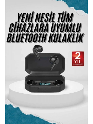 ® Kulak İçi Bluetooth Kulaklık Rgb Işıklı Çift Mikrofonlu iOS/Android Uyumlu BT 5.2