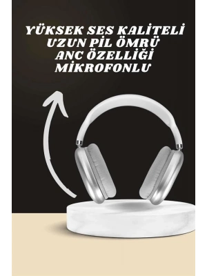 ® Kulak Üstü P9 Kablosuz Bluetooth Kulaklık ve 7 Kordonlu Akıllı Saat