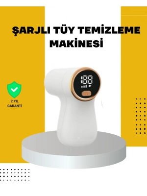 ® Kumaşlar İçin Tüy ve Hav Temizleme Makinesi Type C Şarjlı