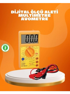 ® LCD Ekranlı Dijital Ölçü Aleti Ev ve Atölye Kullanımı