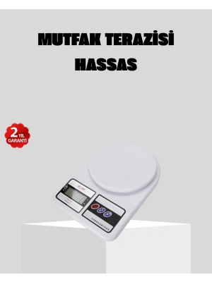 ® LCD Ekranlı Hassas Dijital Mutfak Terazisi – 5kg Kapasite, 1g Hassasiyet