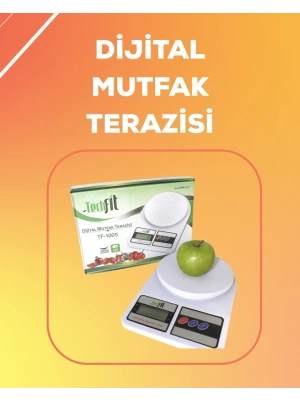 ® LCD Ekranlı Yüksek Hassasiyetli Dijital Mutfak Terazisi