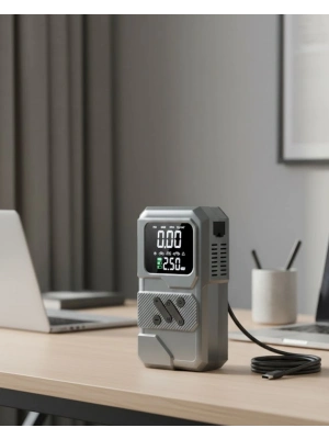 ® LED Işıklı Akü Takviye ve Lastik Şişirme Cihazı