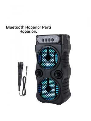 ® LED Parti Işıklı Bluetooth Hoparlör