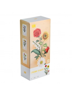 ®  LZ1659 LOZ Çiçek Blokları 568 Parça -Vagon life