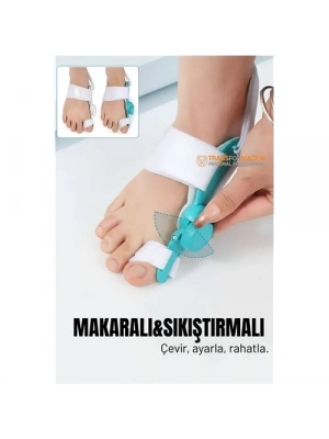 ® Makaralı Ayarlanabilir Mekanizmalı Bunyo n Düzeltici - Ortopedik Gece ve Gündüz Ateli