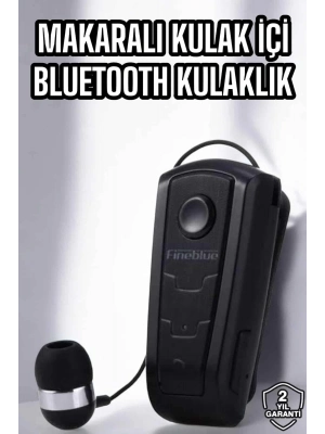 ® Makaralı Bluetooth Kulaklık Çağrı Cevaplama Kablolu Uzun Pil Ömrü