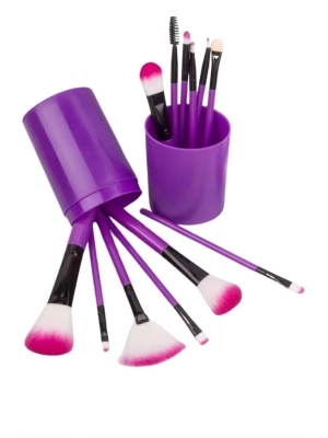 ® Makyaj Fırçası 12 Parça Set Yumuşak Uçlu Göz Makyajına Uygun Hafif ve Taşınabilir Çanta