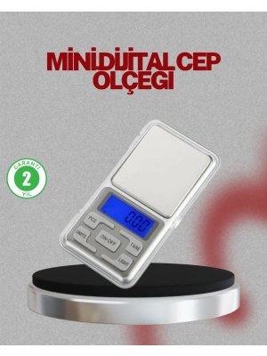 ® Mavi Işıklı LCD Ekranlı Hassas Tartı Terazisi
