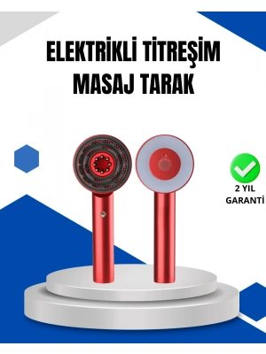 ® Mikro Akım Teknolojili Elektrikli Saç Masaj Fırçası Yağ Uygulamalı