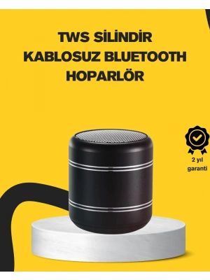 ® Mini Alüminyum Bluetooth Hoparlör Yüksek Bas Performansı