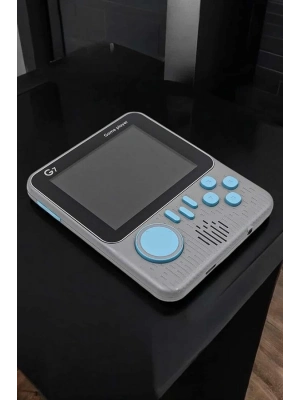 ® Mini Atari El Atarisi 3.5 inç Ekran Çift Konsol 666 Adet Retro Oyun Gameboy El Atarisi