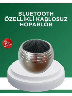 ® Mini Bluetooth Hoparlör TWS Özellikli Taşınabilir Güçlü Ses
