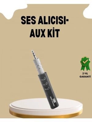 ® Mini Bluetooth Ses Adaptörü – Hoparlör, Araç Radyosu ve Kulaklık İçin