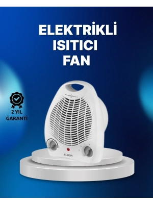 ® Mini Elektrikli Isıtıcı – 2000W Güç, Fanlı Isıtma, 3 Isı Modu